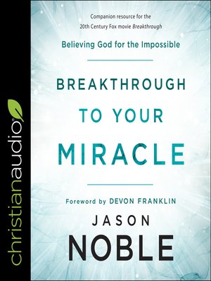 cover image of Breakthrough to Your Miracle